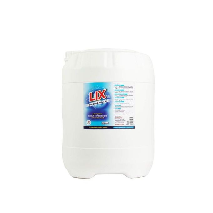 Lix Chlorine Bleach Liquid - 20Litres